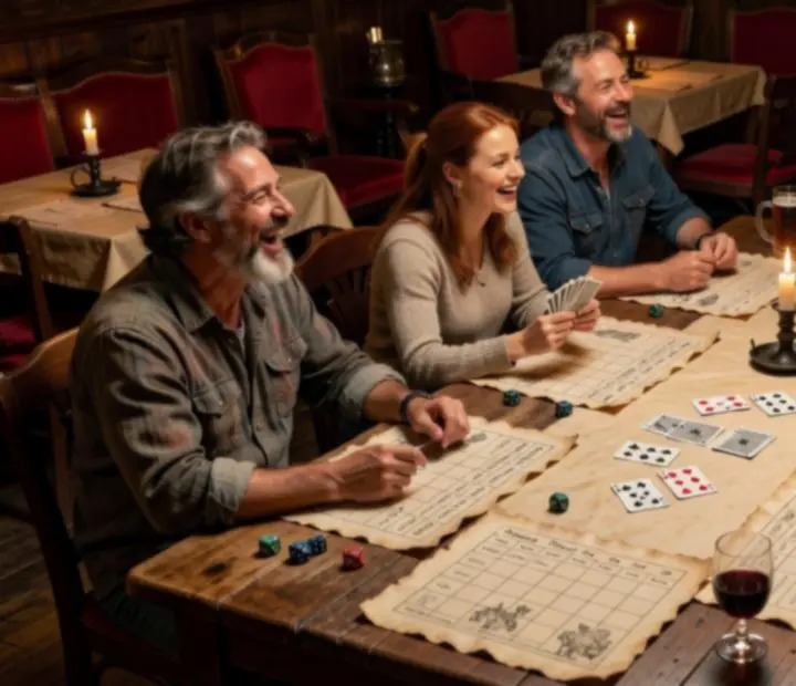 Private offline poker evening at The Parlour Pantry